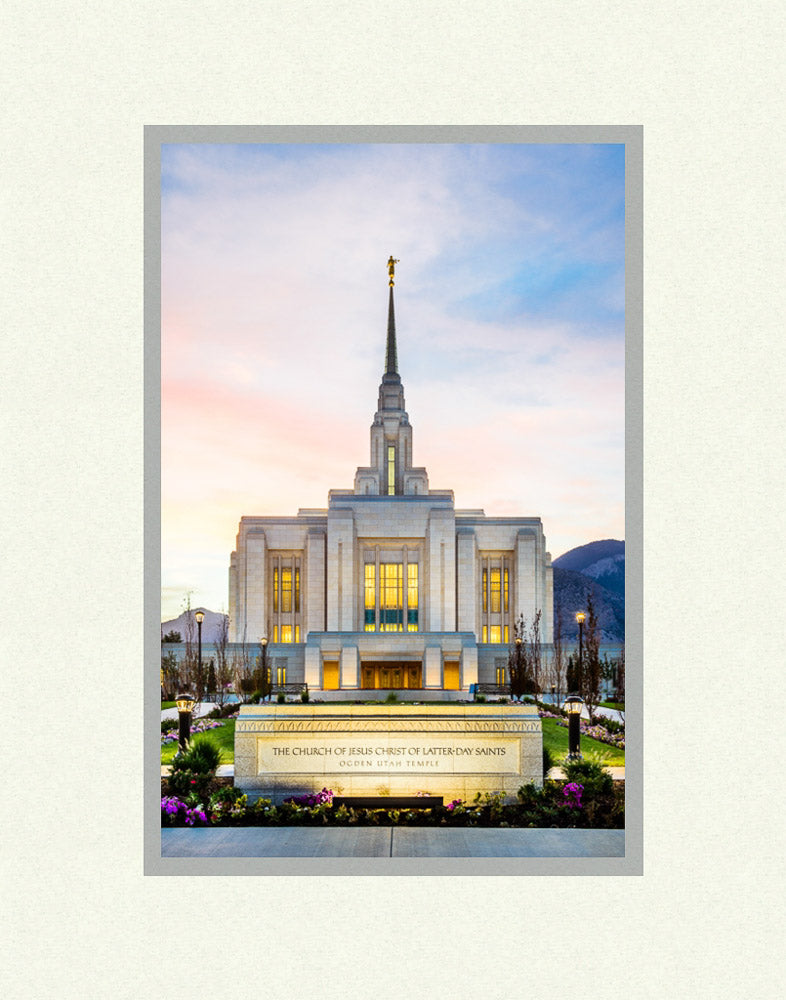 Ogden Temple - Sunrise