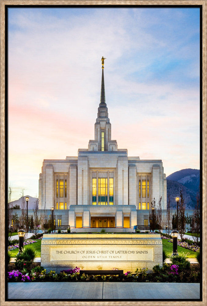 Ogden Temple - Sunrise