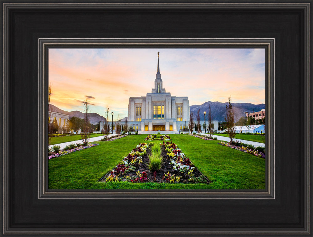 Ogden Temple - Garden Path