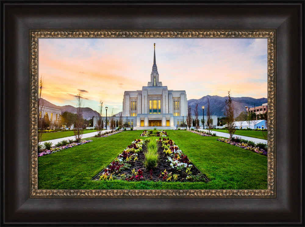 Ogden Temple - Garden Path