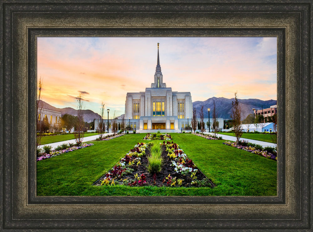 Ogden Temple - Garden Path