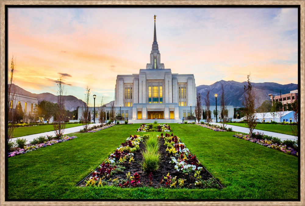 Ogden Temple - Garden Path