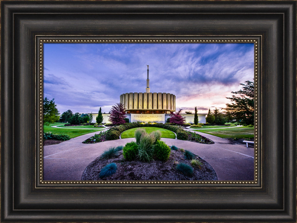 Provo Temple - Purple Twilight