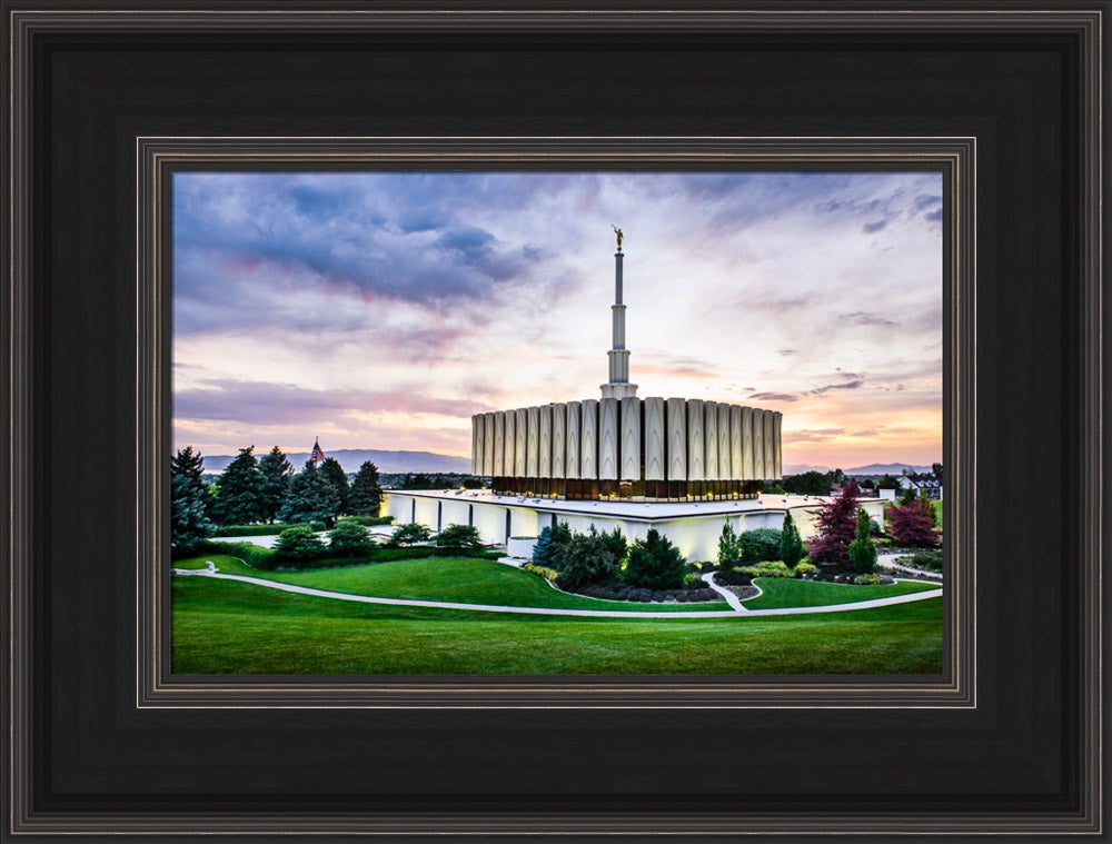 Provo Temple - Sunset