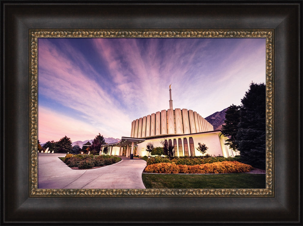 Provo Temple - Sunrise Walkway