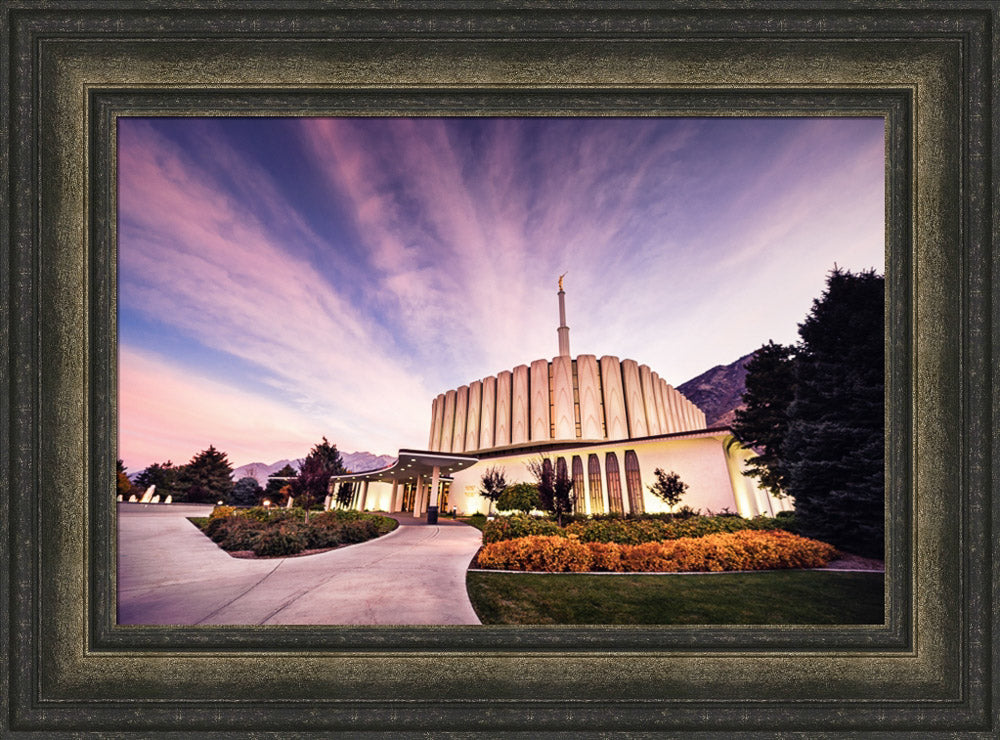 Provo Temple - Sunrise Walkway