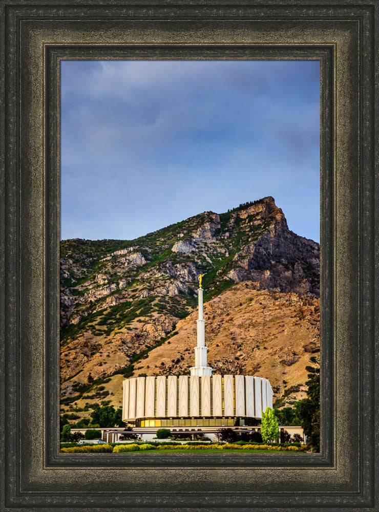 Provo Temple - Vertical Mountains