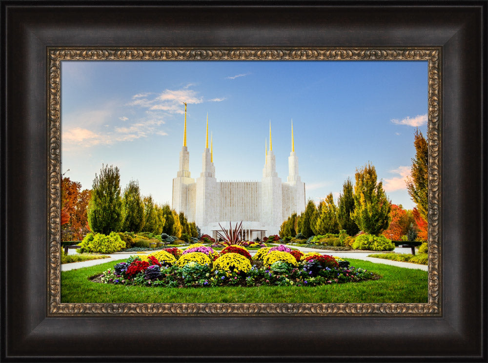 Washington DC Temple - Flowers