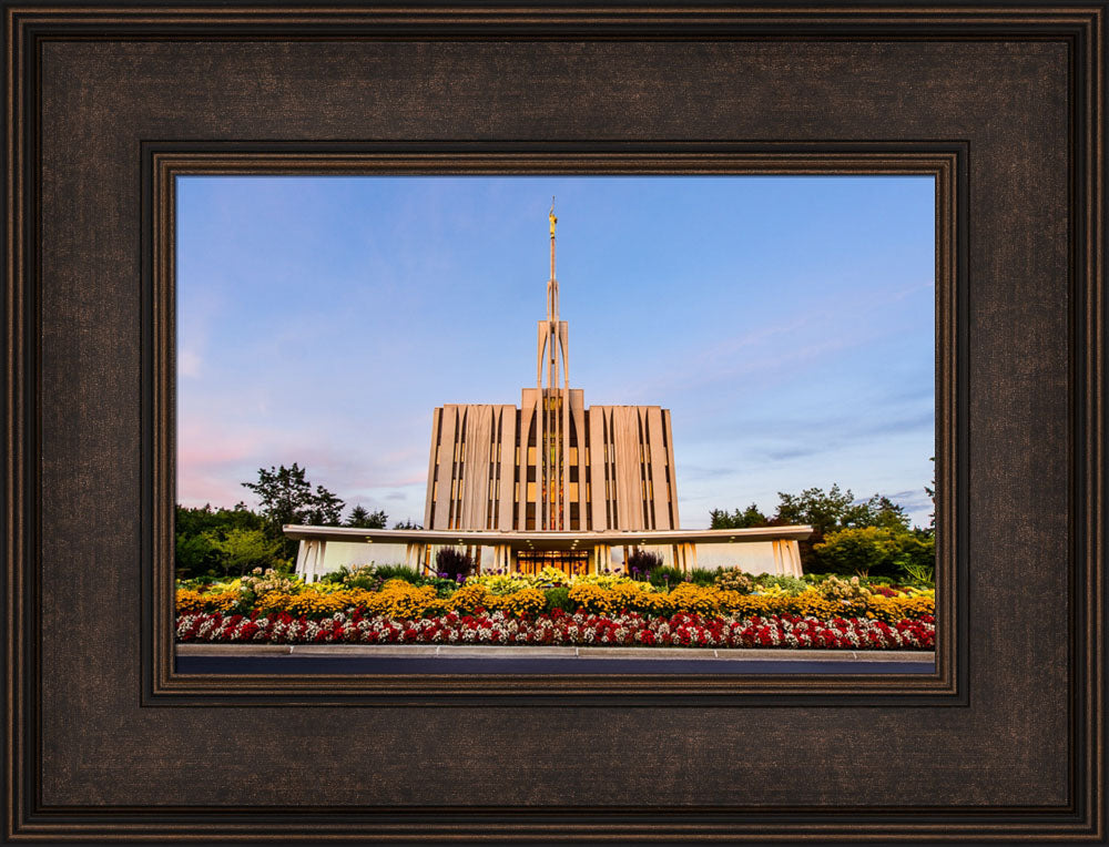 Seattle Temple - Flower Garden