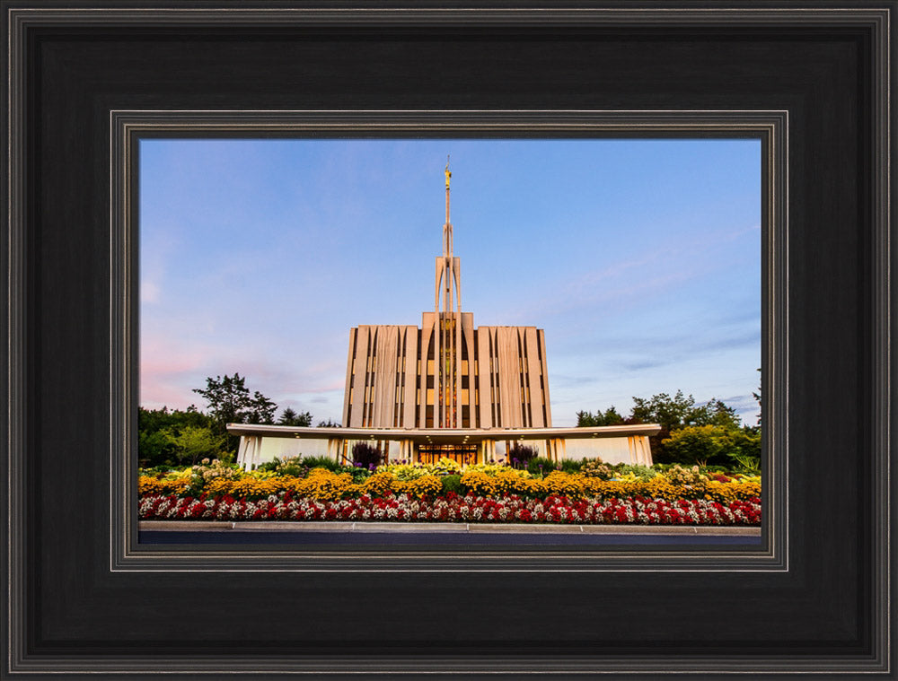 Seattle Temple - Flower Garden