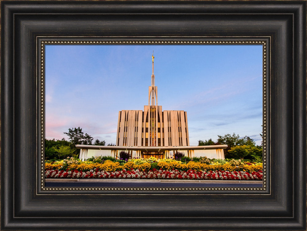 Seattle Temple - Flower Garden