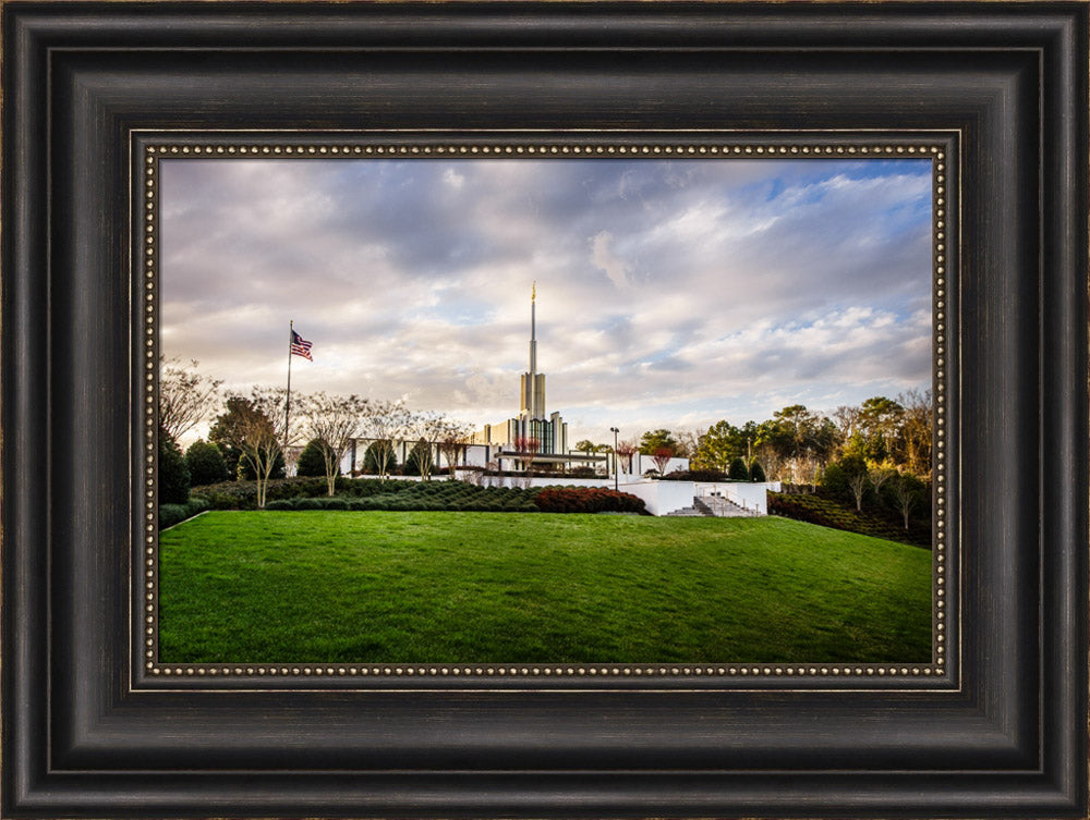 Atlanta Temple - Lawn View