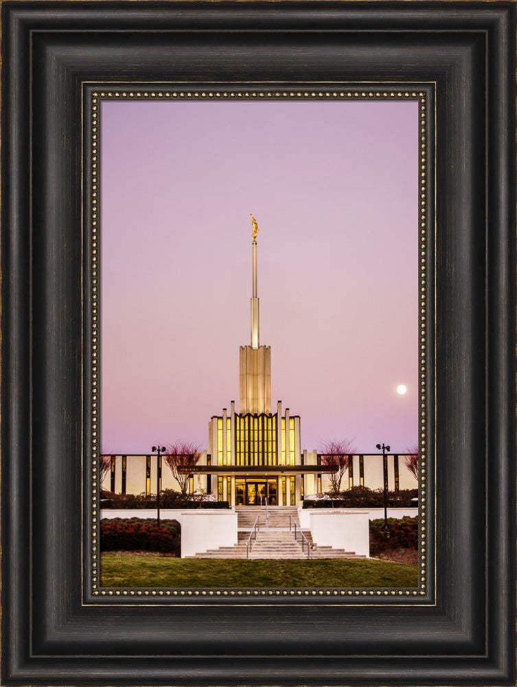 Atlanta Temple - Pink Morning