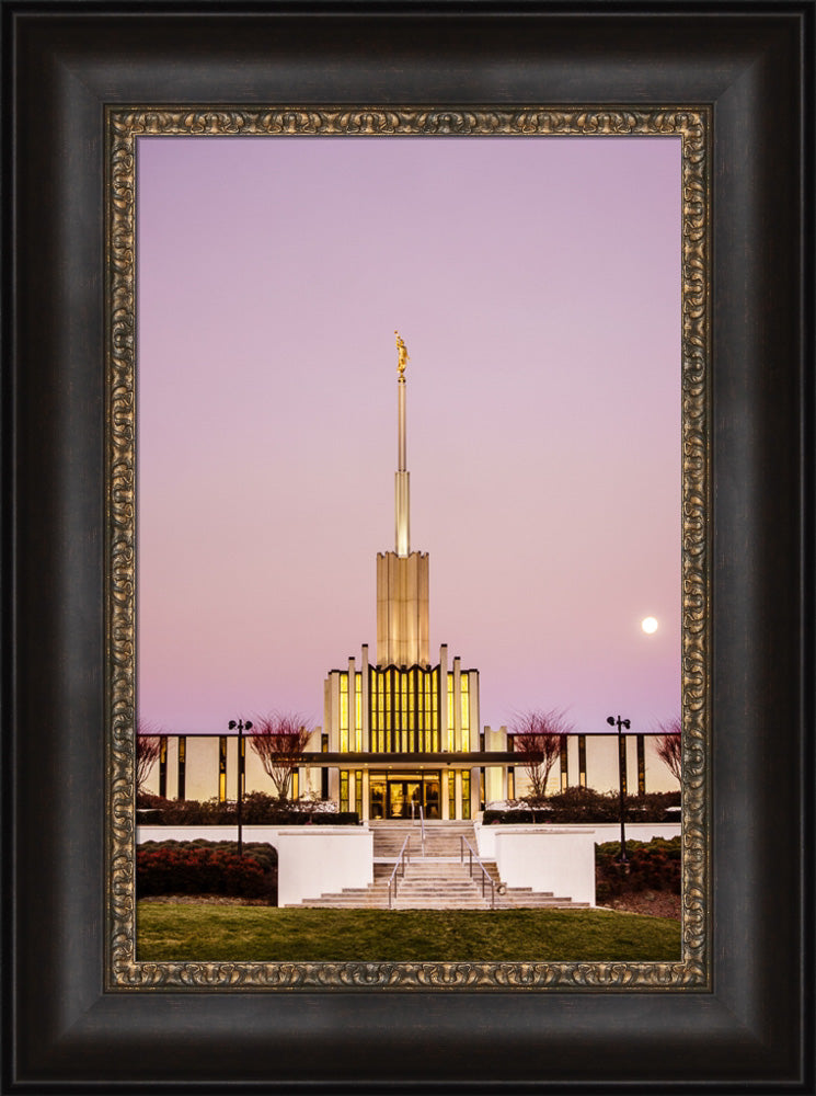 Atlanta Temple - Pink Morning