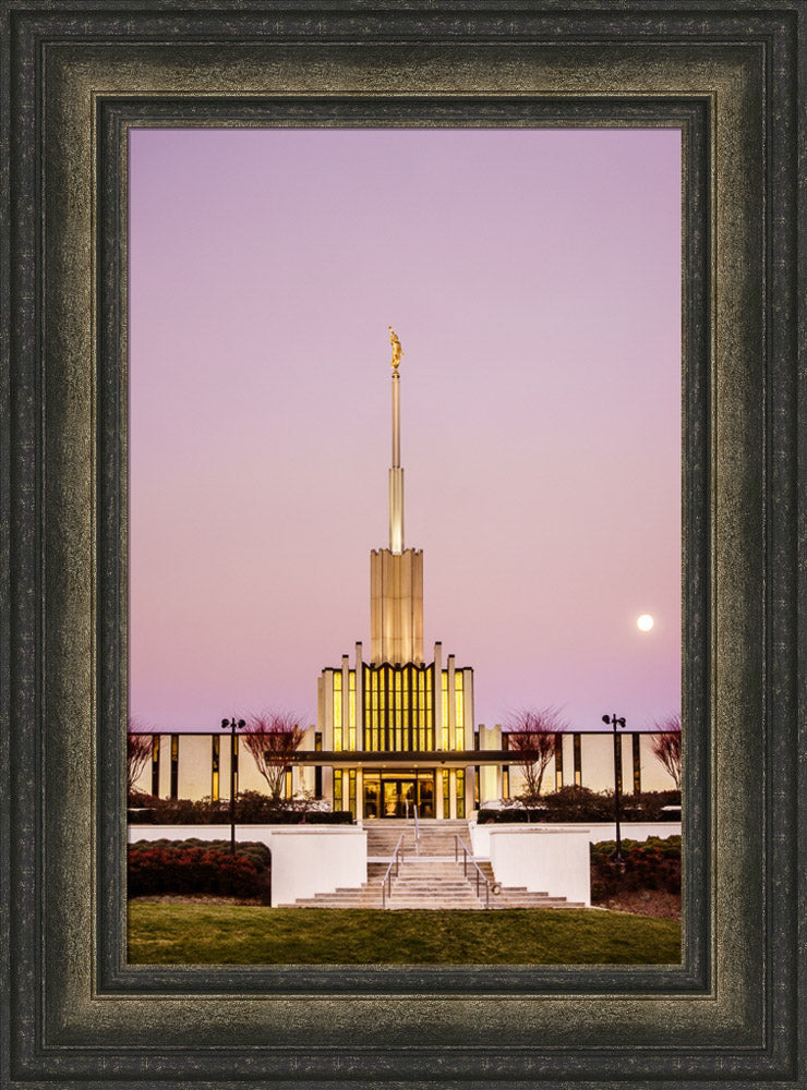 Atlanta Temple - Pink Morning
