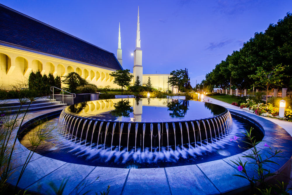Boise Temple - Reflection Pool
