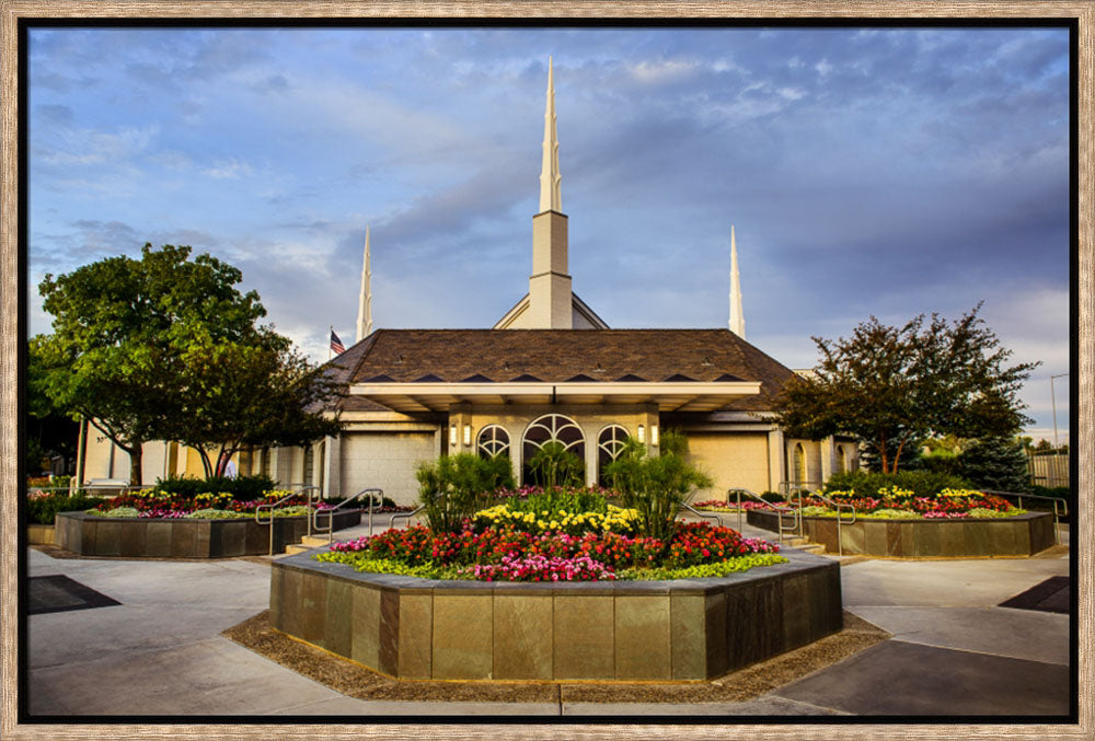 Boise Temple - Flowers