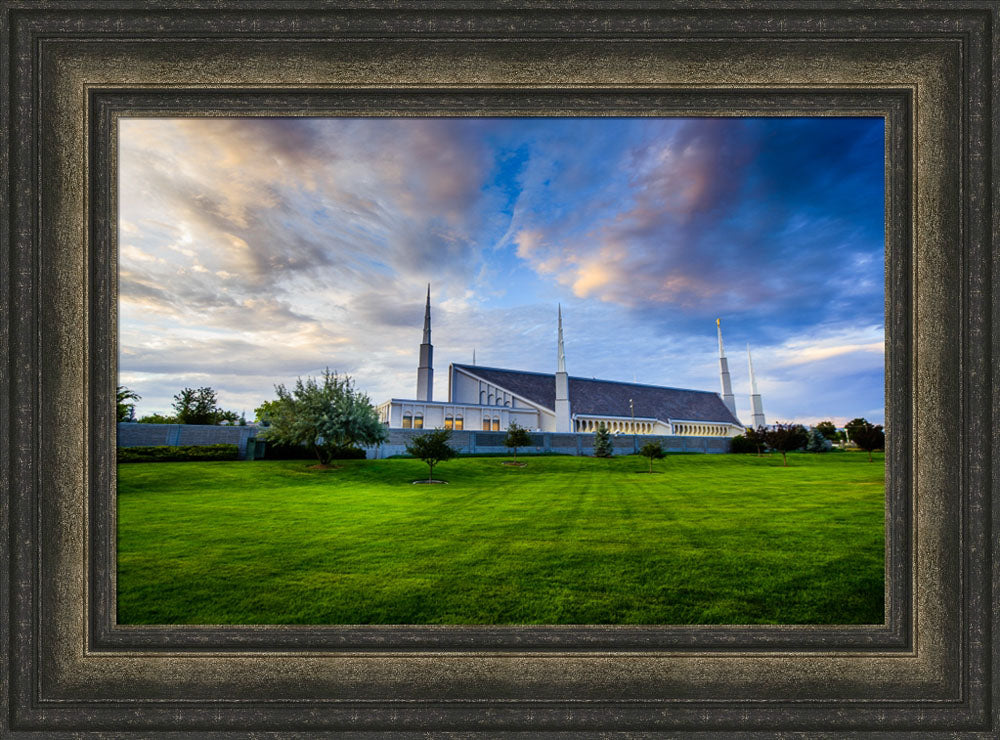 Boise Temple - From the Side