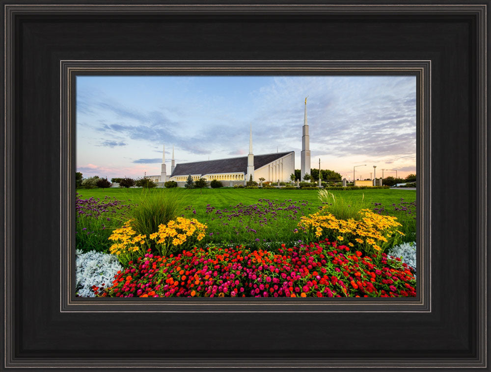 Boise Temple - Garden View
