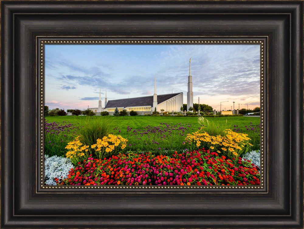 Boise Temple - Garden View