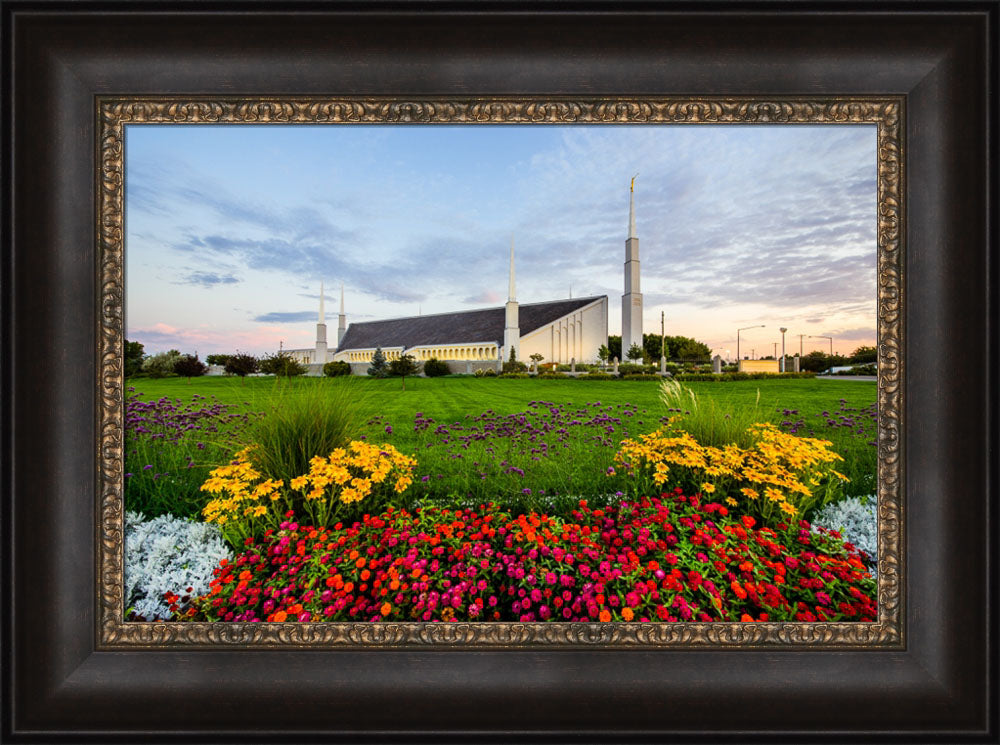 Boise Temple - Garden View