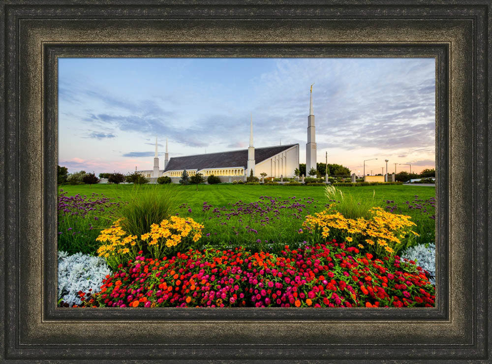Boise Temple - Garden View