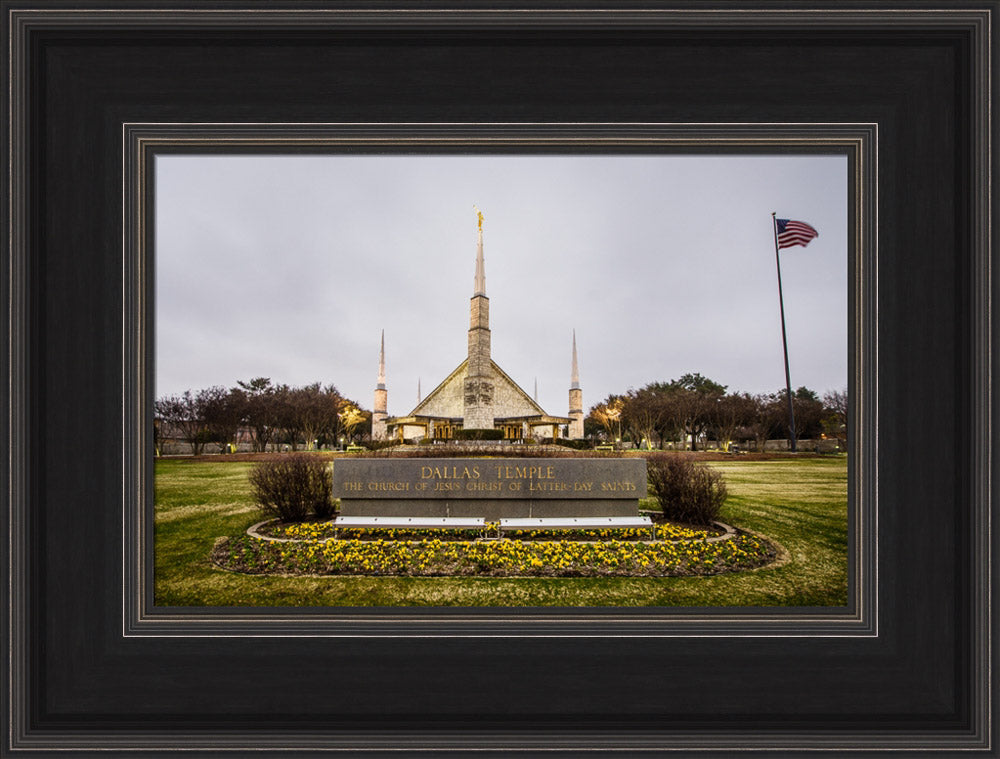 Dallas Temple - Sign