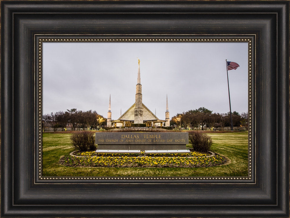 Dallas Temple - Sign