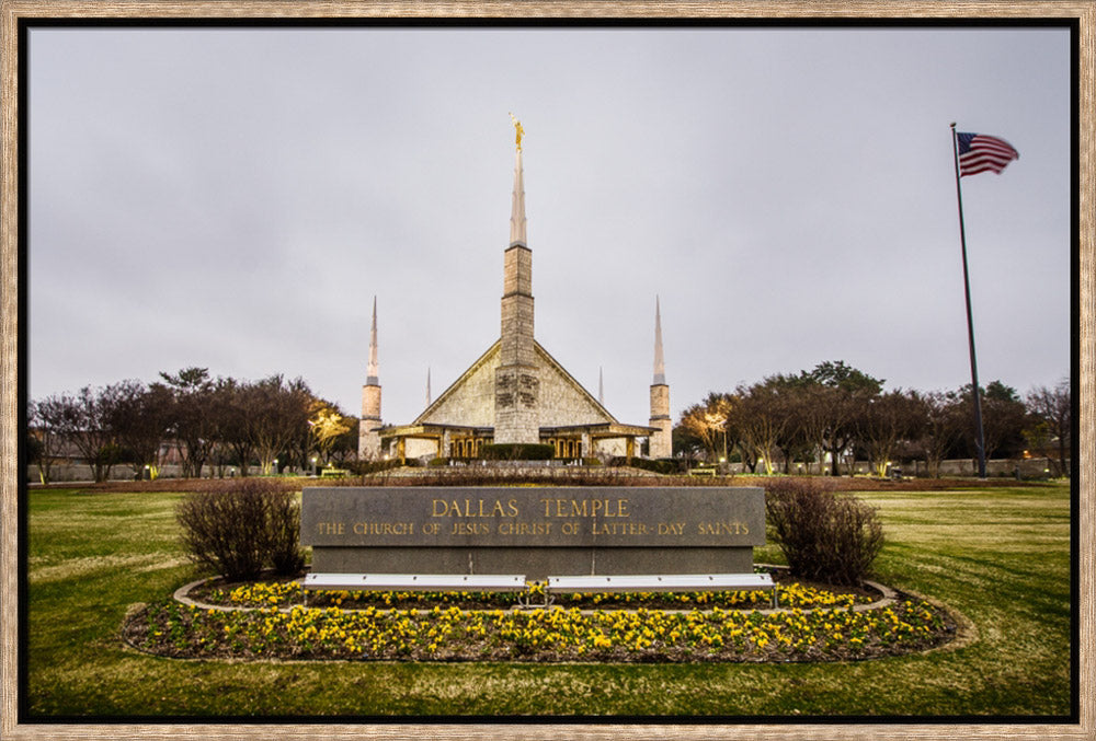 Dallas Temple - Sign