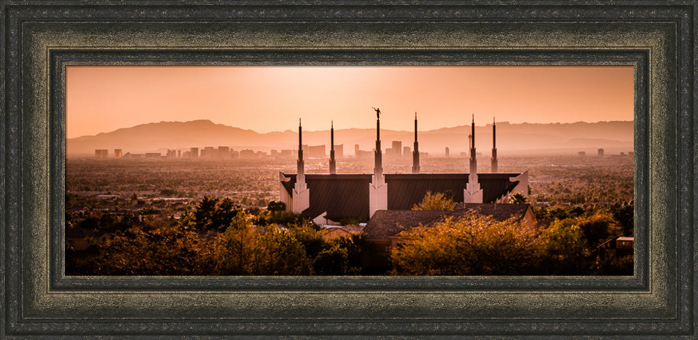 Las Vegas Temple - City in Sepia