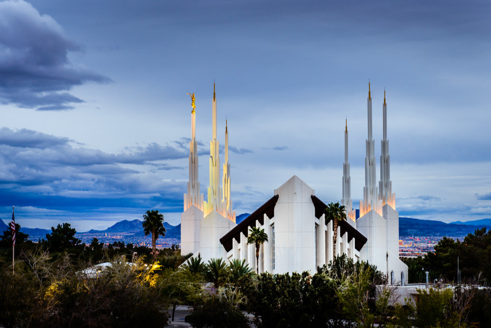 Las Vegas Temple - Above the Trees
