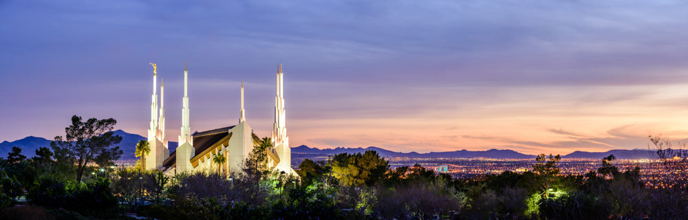 Las Vegas Temple - A Light to the City