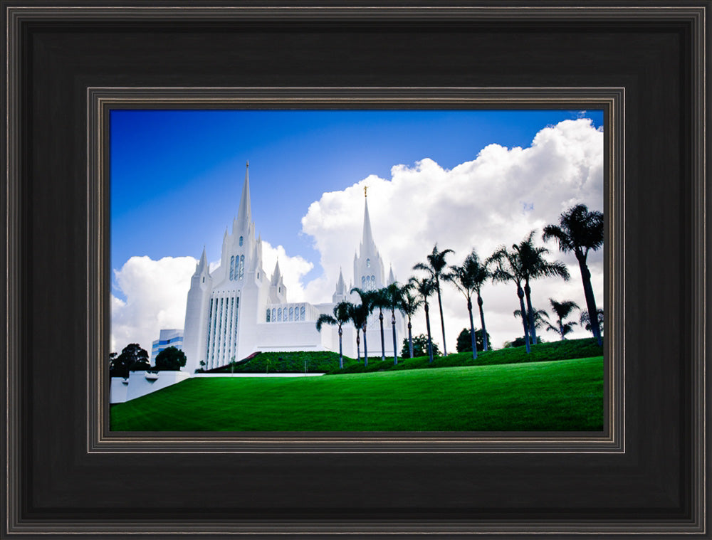 San Diego Temple - Summer Palms