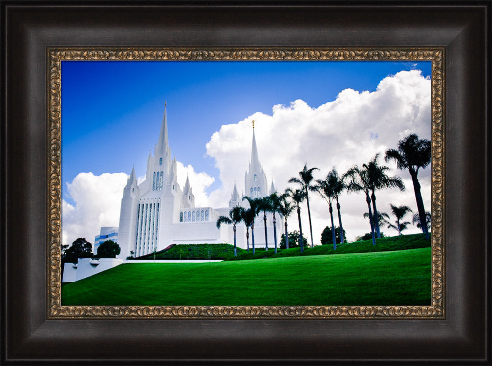 San Diego Temple - Summer Palms