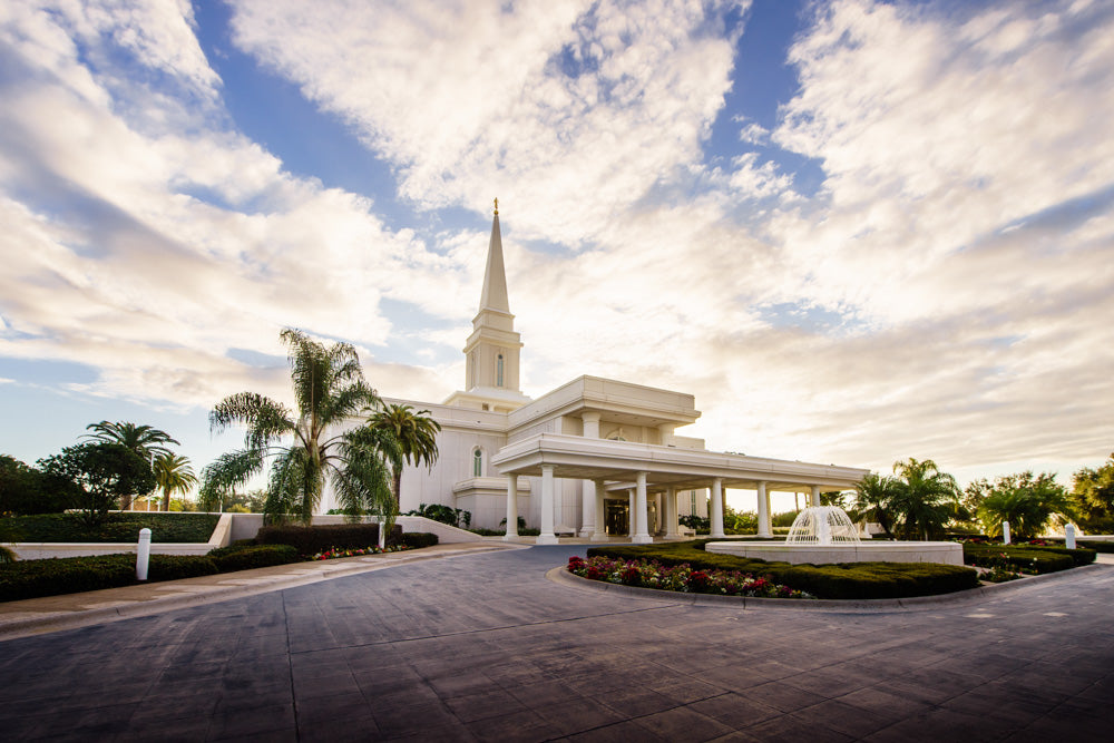 Orlando Temple - Driveway