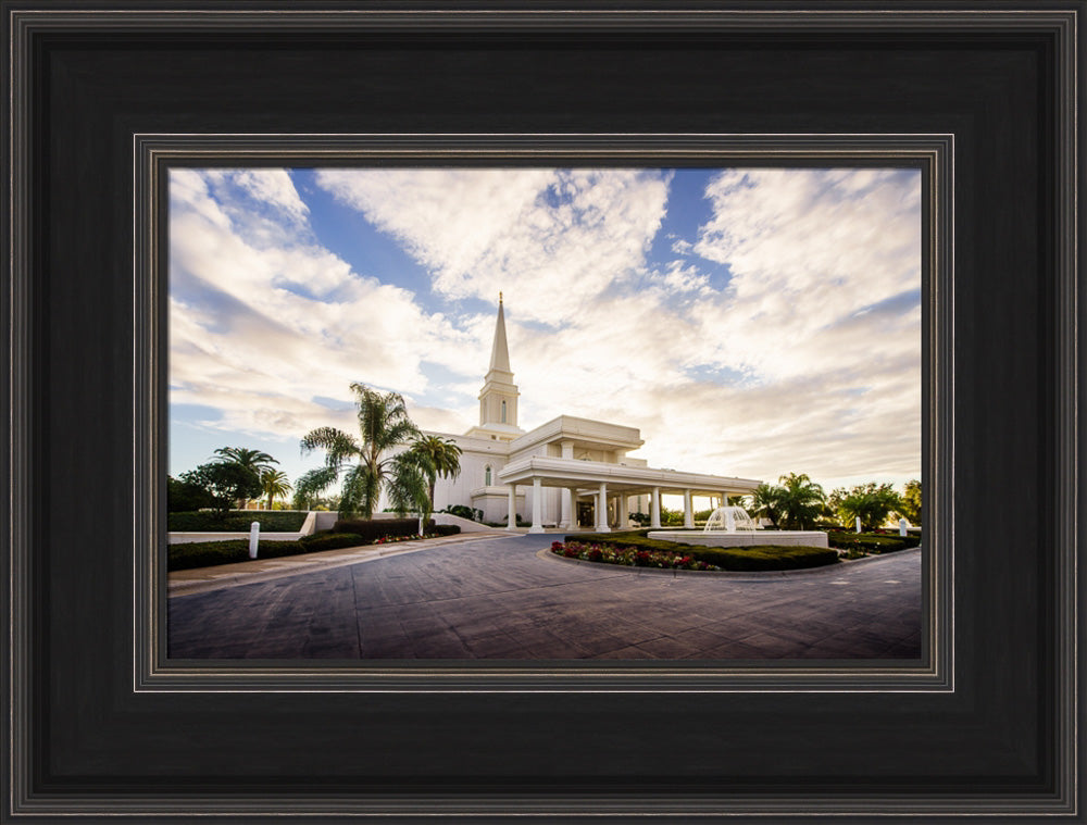 Orlando Temple - Driveway