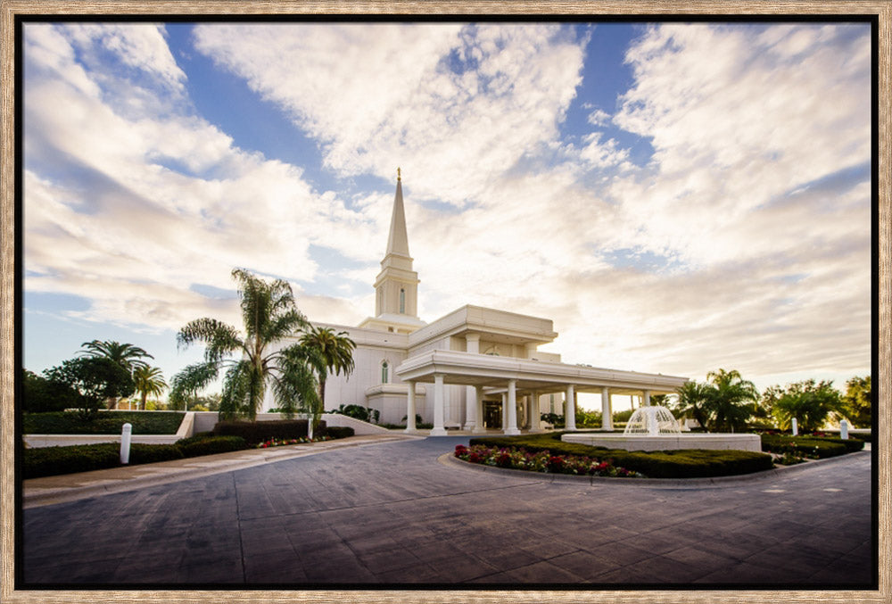 Orlando Temple - Driveway