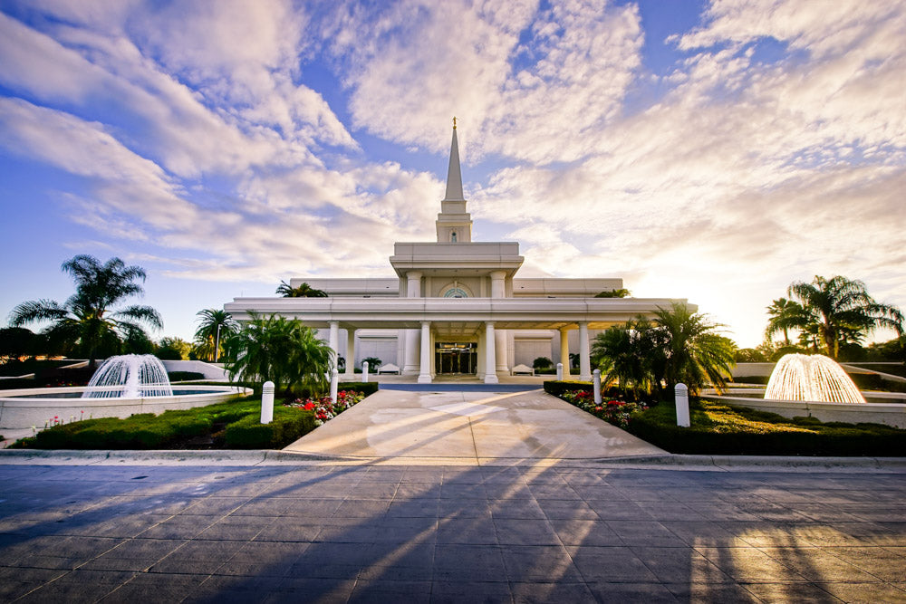 Orlando Temple - Fountains