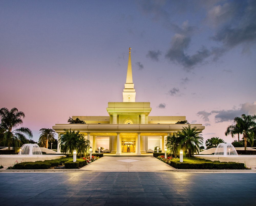 Orlando Temple - At Dusk