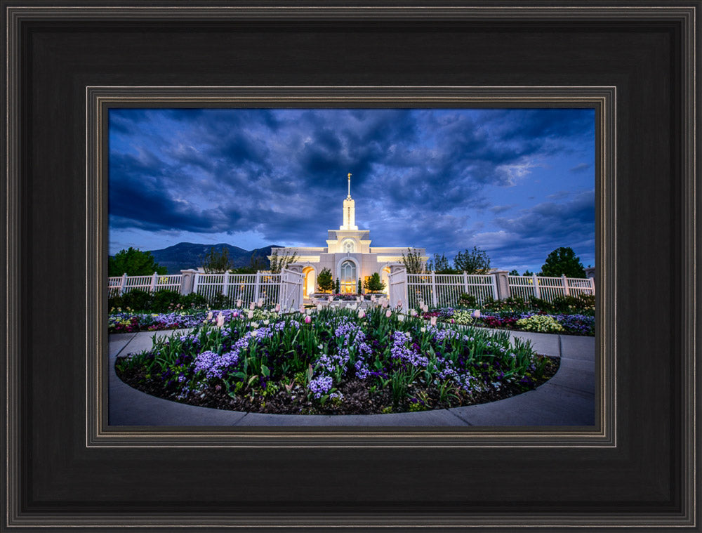 Mt Timpanogos Temple - Flowers