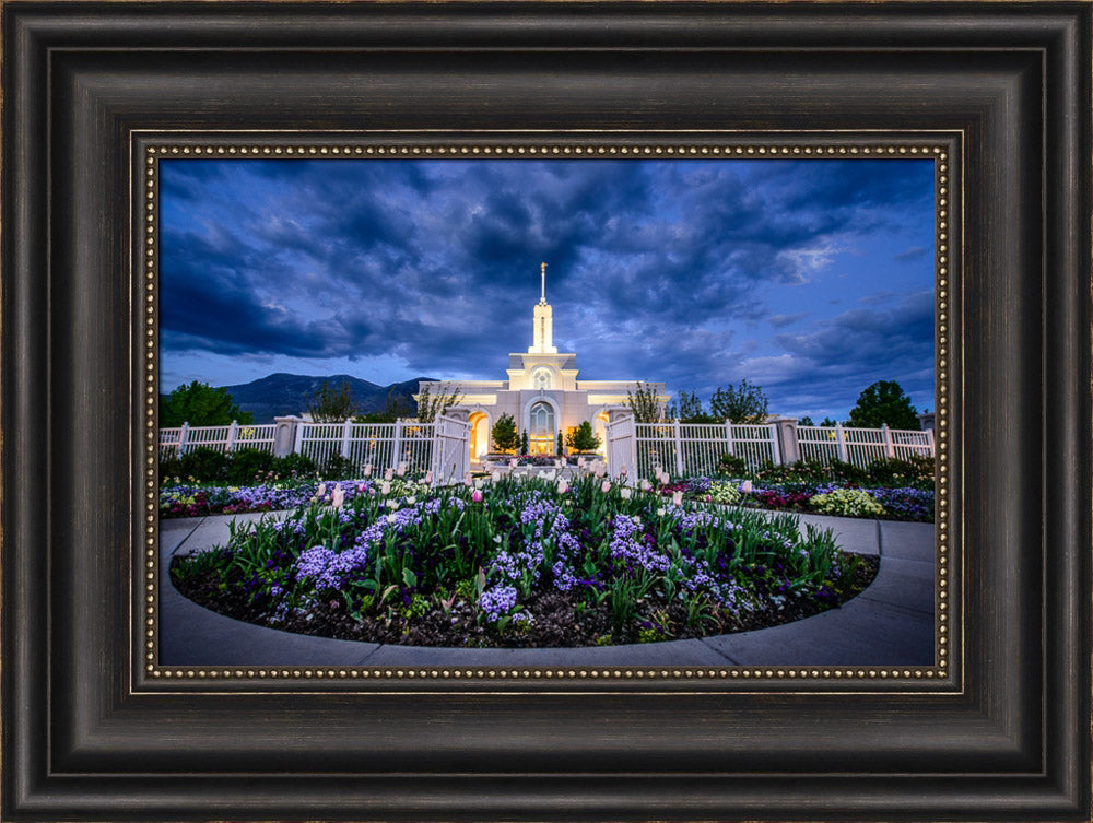 Mt Timpanogos Temple - Flowers