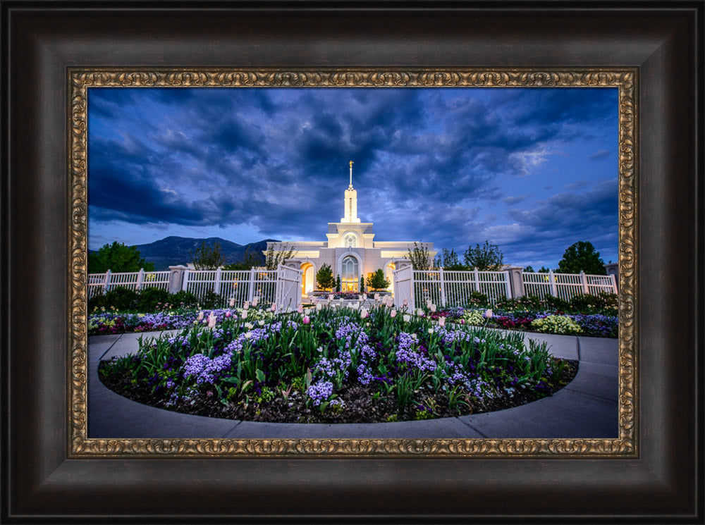 Mt Timpanogos Temple - Flowers