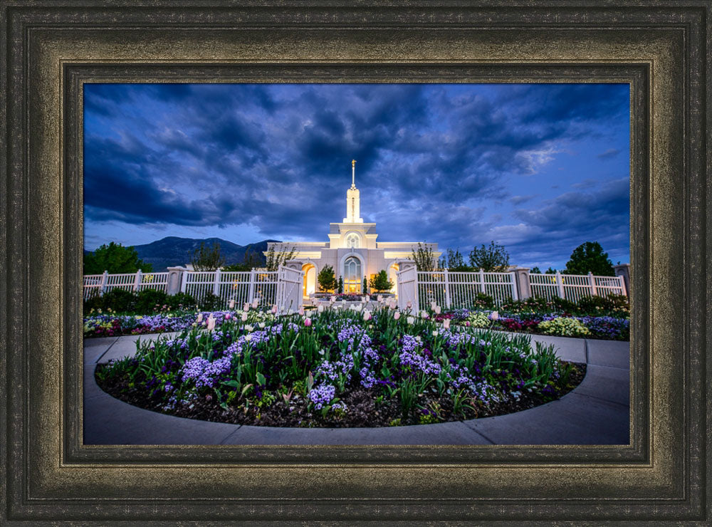 Mt Timpanogos Temple - Flowers