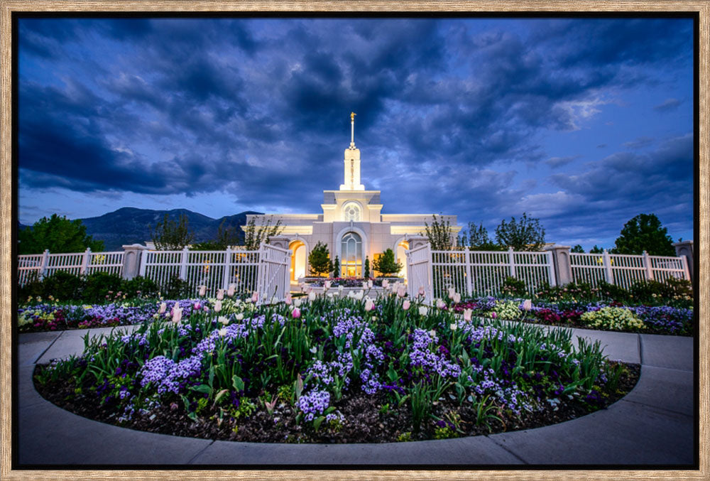 Mt Timpanogos Temple - Flowers