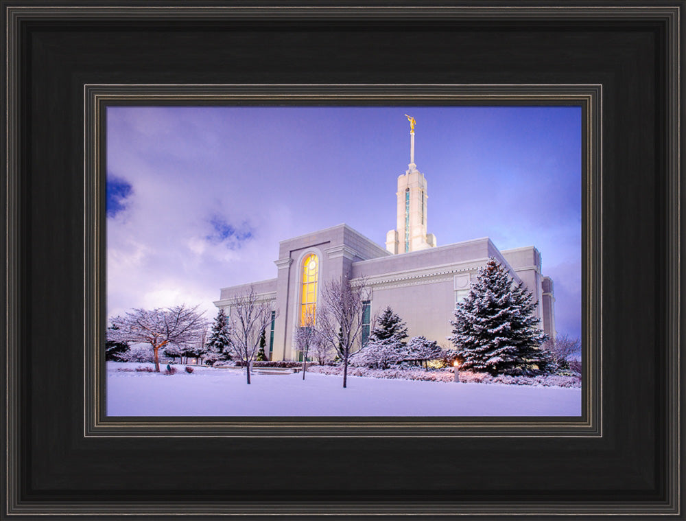 Mt Timpanogos Temple - After a Snowstorm