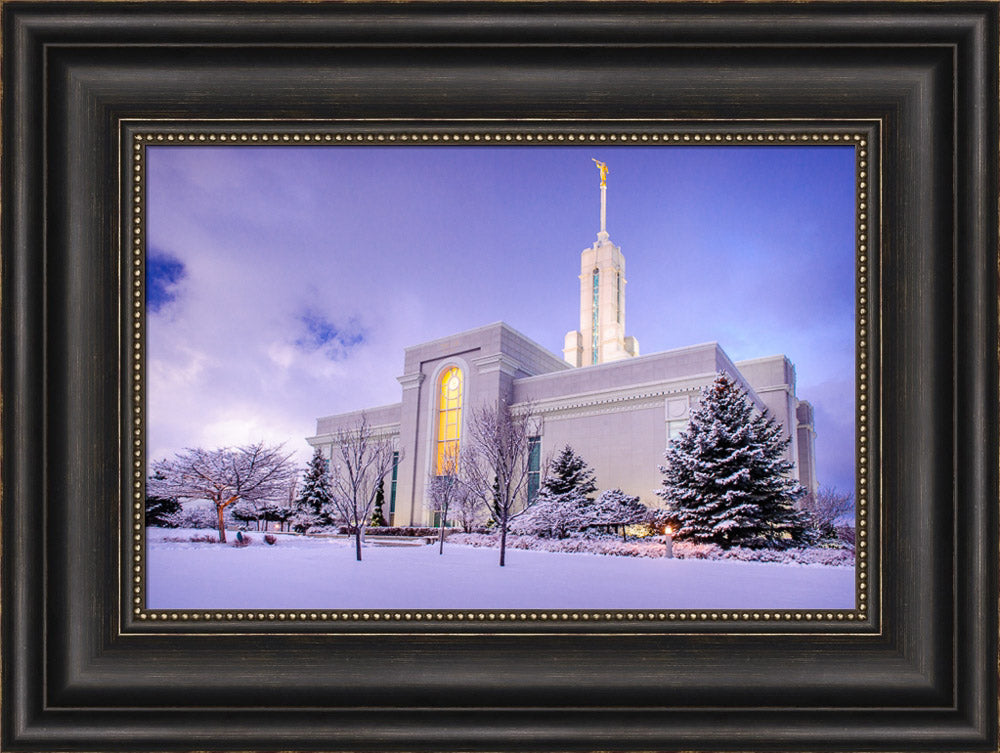 Mt Timpanogos Temple - After a Snowstorm