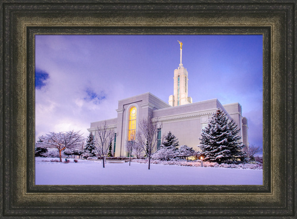 Mt Timpanogos Temple - After a Snowstorm