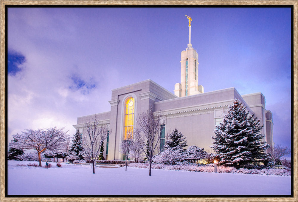 Mt Timpanogos Temple - After a Snowstorm