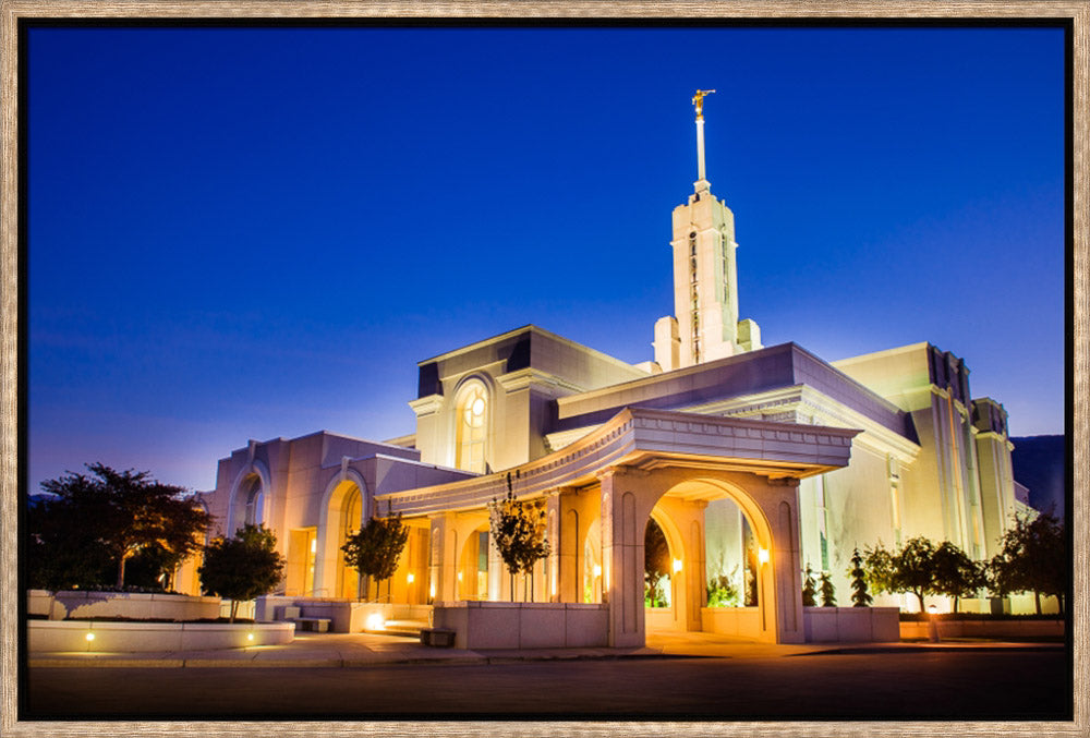 Mt Timpanogos Temple - At Twilight