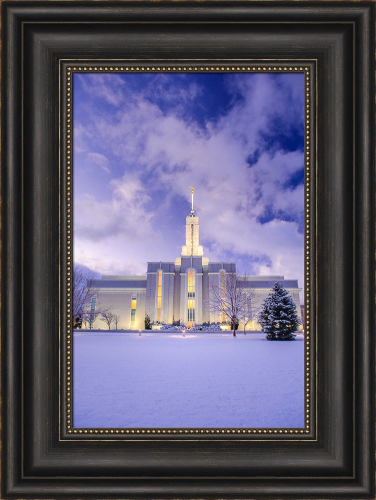 Mt Timpanogos Temple - Morning Snow